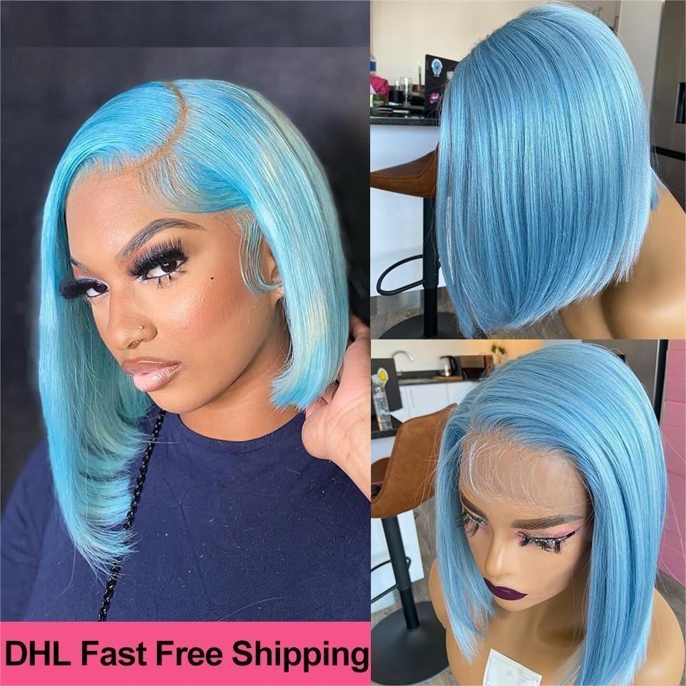 Short Pixie Cut Wig Human Hair Cheap - باروكة قصيرة مستقيمة بقصة بوب، باروكة