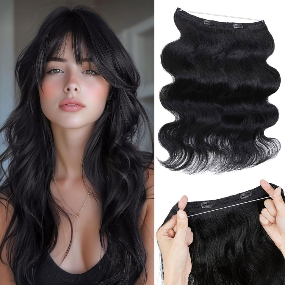 S-noilite سلك في الشعر البشري  - مراجعة Invisible Tape In Extensions Real Hair وسعره