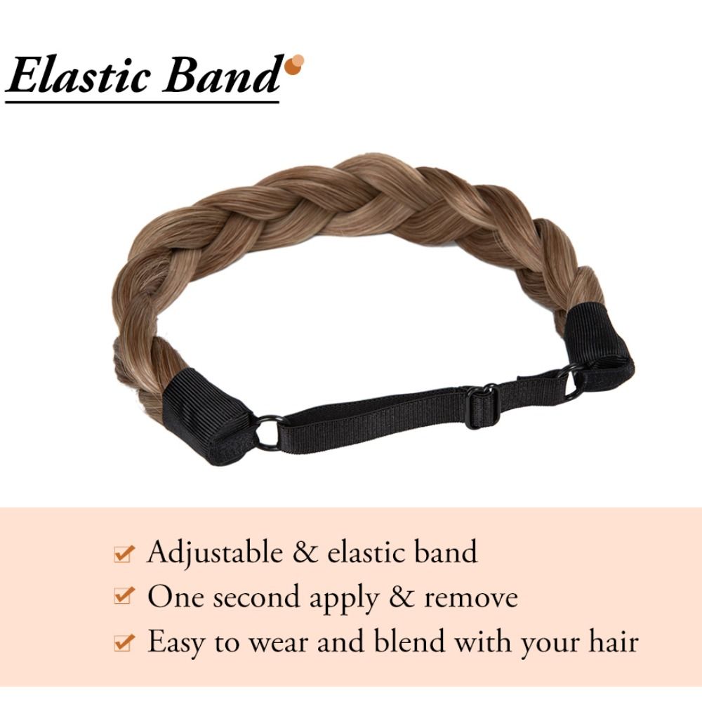 عصابة رأس شعر مضفرة قابلة للتع - مراجعة Synthetic Braided Wigs For Black Women وسعره