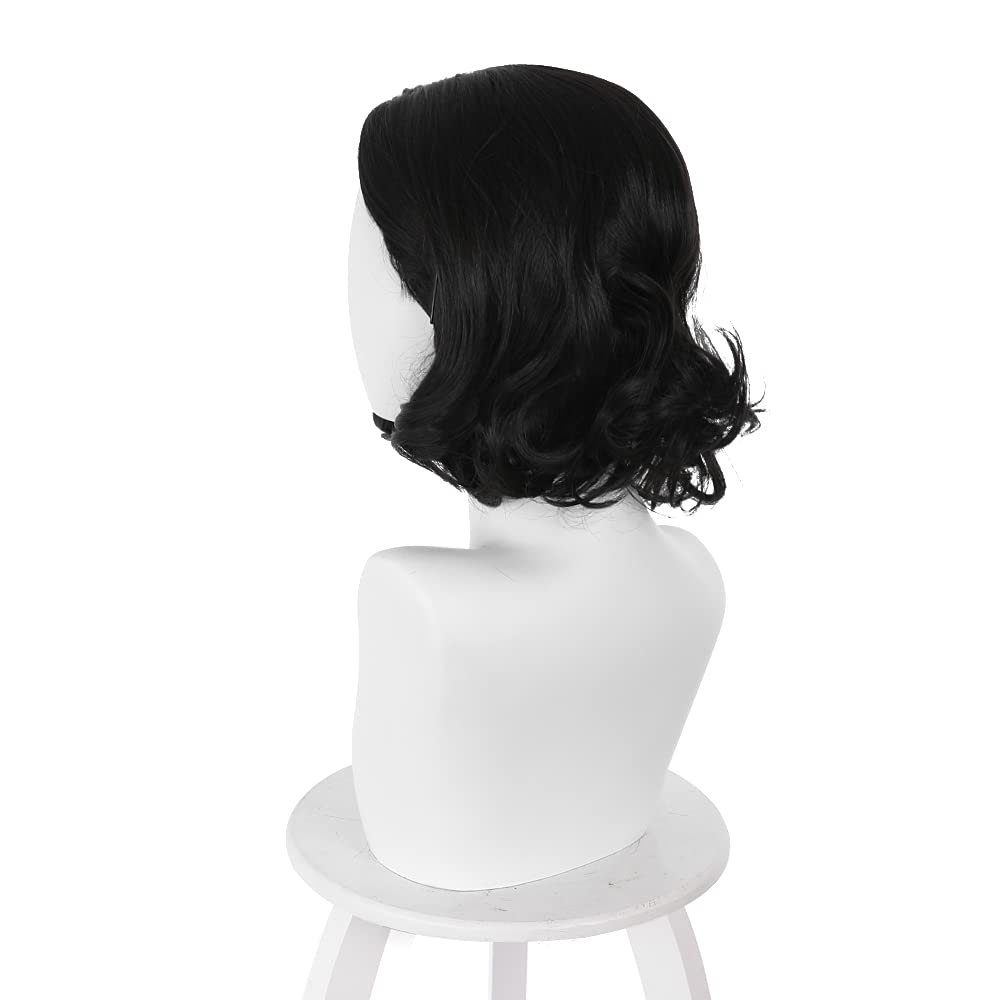 باروكة شعر قصيرة سوداء مموجة ب - مراجعة Synthetic Braided Wigs For Black Women وسعره